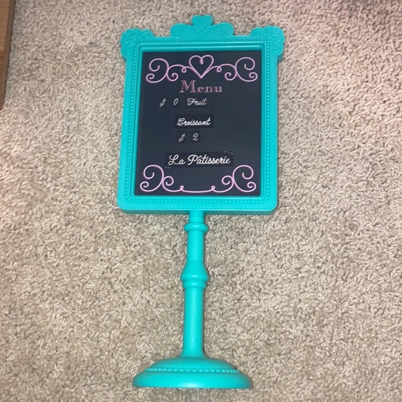 DROP 🔻 American Girl Retired GOTY GRACE THOMAS blue French bakery sign - Picture 2 of 2